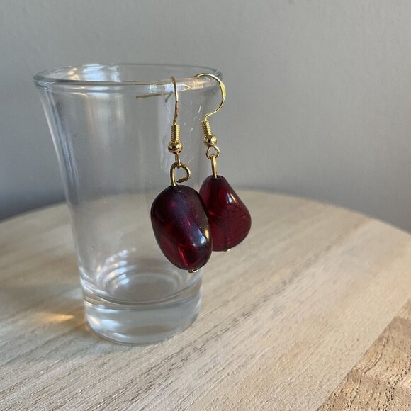 Handmade Jewelry - Tana Beaded Earrings boho chic handmade casual gold silver delicate lightweight